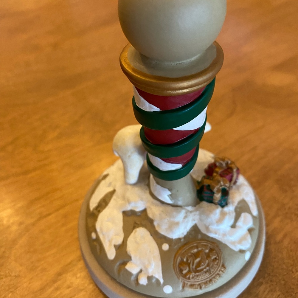 Festive Holiday Brown Bag North Pole Cookie Stamp